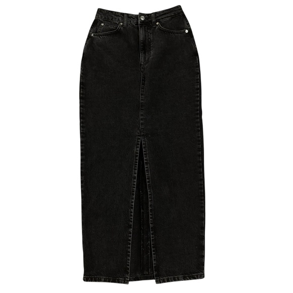 ASOS Dresses & Skirts - ASOS Black Denim Maxi Skirt